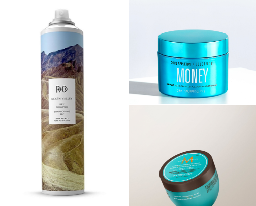 hair care favorites cover photo collage