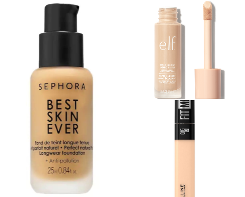 Makeup Must Haves For a Clean Girl Look cover photo collage