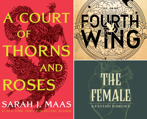 Books I’m currently obsessed with 📕 cover photo collage