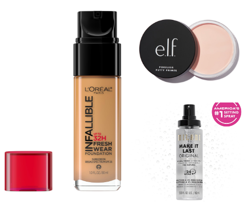 Makeup cover photo collage