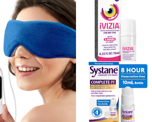 Products I recommend as an Eyecare Professional cover photo collage