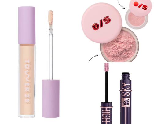 my 5 min makeup routine cover photo collage