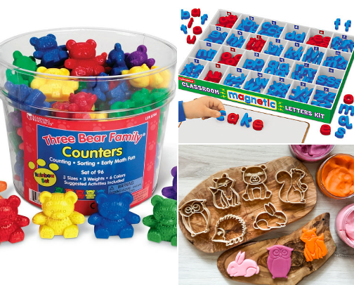 Preschool Toys & Activities I use and Love cover photo collage
