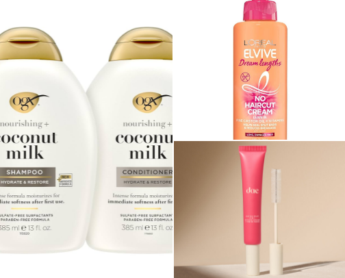 Hair Must-Haves and Favorites cover photo collage