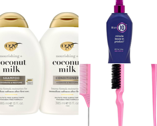 Hair Must-Haves and Favorites cover photo collage
