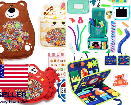 Busy Bag For Kids cover photo collage