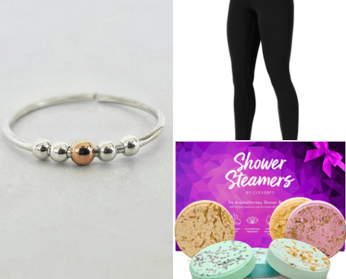 Anxiety jewelry cover photo collage