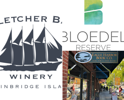 Day Trip to Bainbridge Island, WA cover photo collage