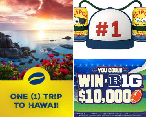 Daily Entry Sweeps Contests and Instant Win Games! cover photo collage