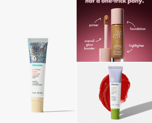 Makeup I swear by cover photo collage