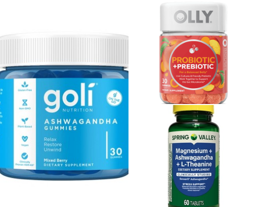 Vitamins, Supplements & Wellness Essentials cover photo collage