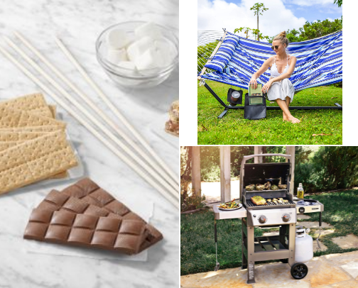 Backyard Staycation Essentials: Create Your Own Summer Oasis cover photo collage