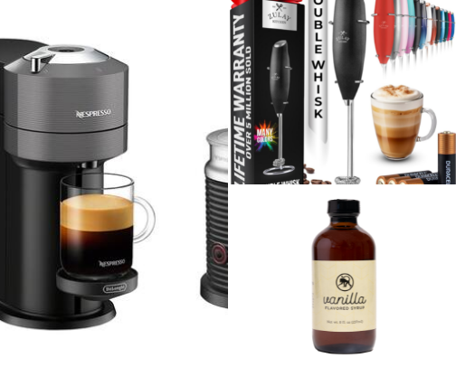 Ultimate Cozy Coffee & Kitchen Favorites cover photo collage