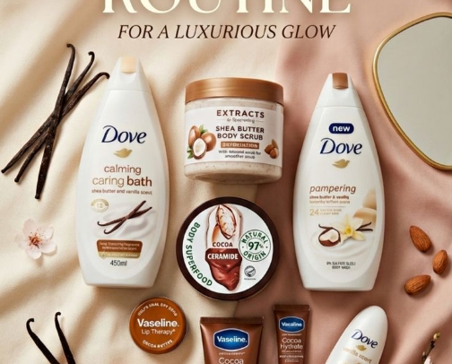 Body care essentials for that girl summer body cover photo collage