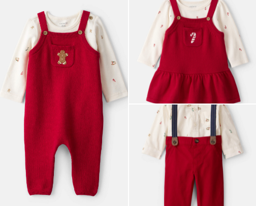 Christmas Clothes for Baby/Toddler cover photo collage