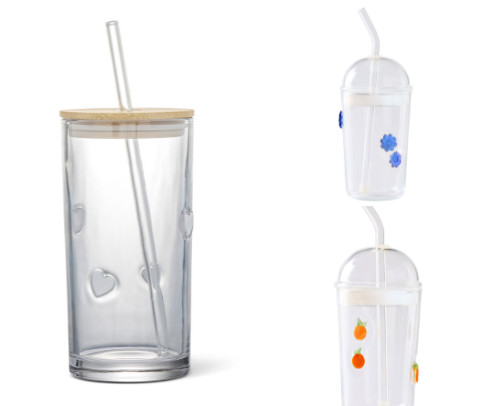 Walmart Icon Glass Tumblers cover photo collage