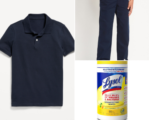 Back to School Must Haves! cover photo collage