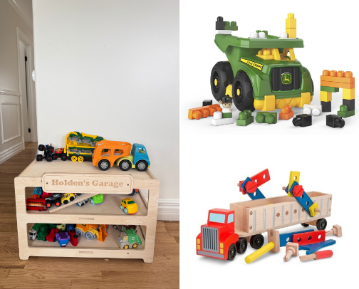 Toddler Trucks cover photo collage