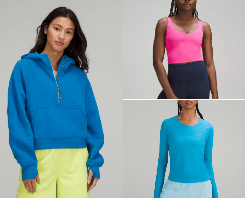 lululemon favorites cover photo collage