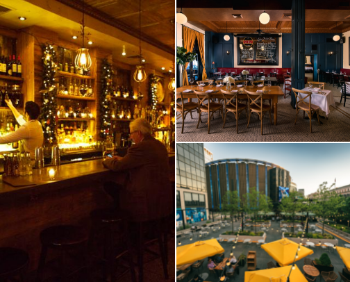perfect spots for girls night cover photo collage