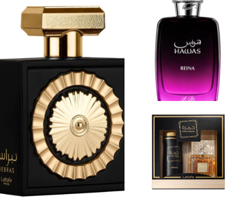 Fragrances cover photo collage