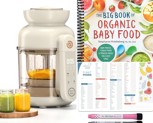 Starting Solids Must Haves 🍽️🥣✨ cover photo collage