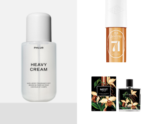 Fall fragrances favorites cover photo collage