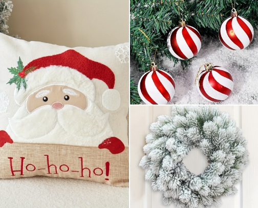 Christmas from Temu cover photo collage