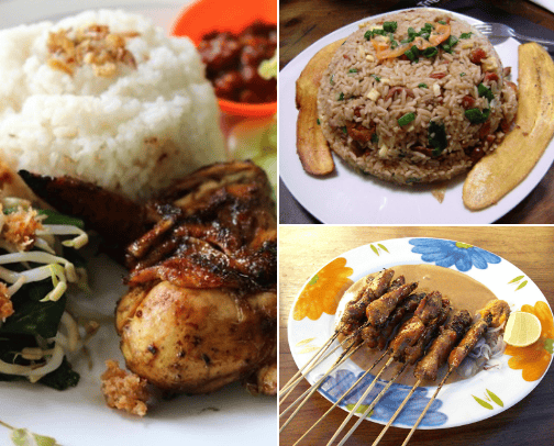Makanan Khas indonesia cover photo collage