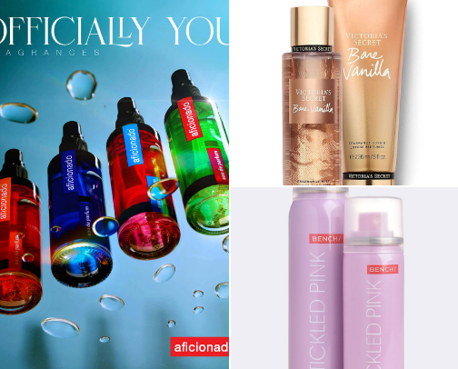 Perfumes recos cover photo collage