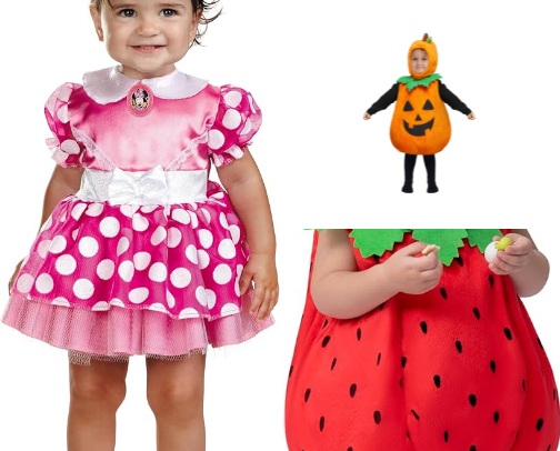 Toddler & Baby Halloween Costumes 🎃 (Boys & Girls) cover photo collage