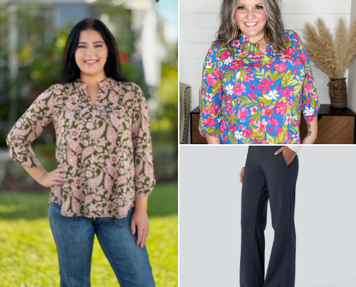 Comfortable workwear cover photo collage