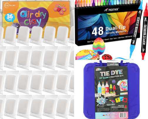 Camping Arts and Crafts for Kids / Adults cover photo collage