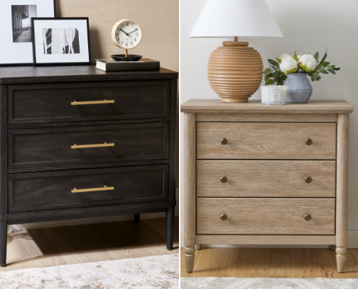 Affordable nightstands for the modern bedroom cover photo collage
