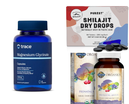 Vitmain&Mineral Supplements cover photo collage