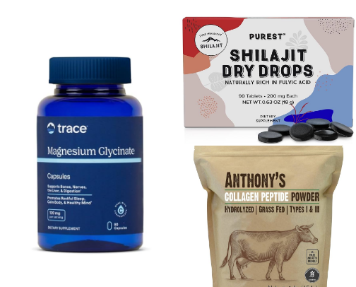 Vitmain&Mineral Supplements cover photo collage