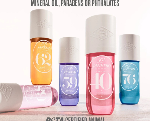 Fragrances cover photo collage