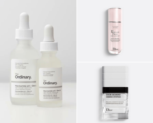 Skincare cover photo collage