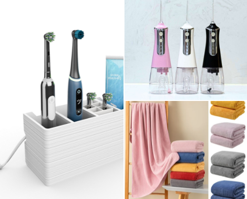 🚿 These Bathroom Essentials Make Every Morning Easier—And Your Bathroom Look Like a Luxury Spa! cover photo collage