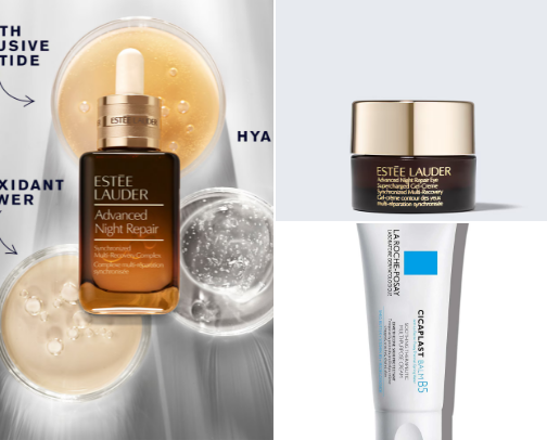 Skincare cover photo collage