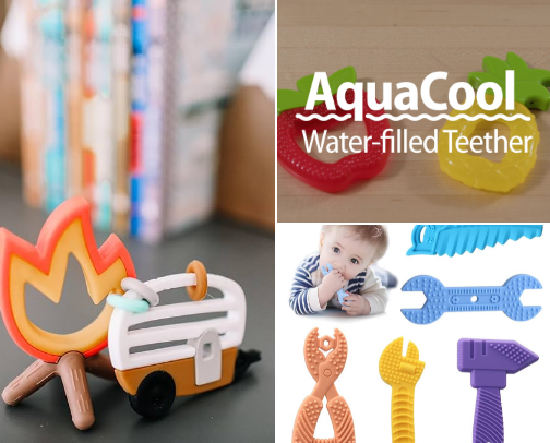 Ultimate Teether Toys Guide: Comfort, Texture & Fun cover photo collage