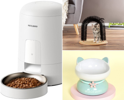 Cat Care Essentials for a Healthier, Happier Cat cover photo collage