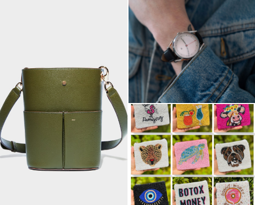 Accessories for a confidence boost cover photo collage