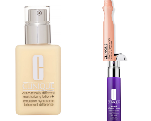 Clinique skin care favorites cover photo collage