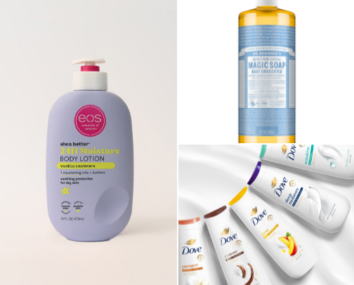 Hygiene Products ( Sensitive Skin) cover photo collage