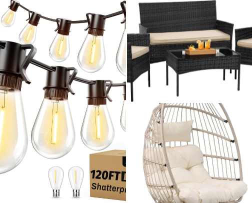 Dream Backyard cover photo collage