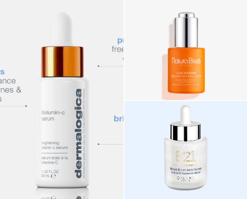 Vitamin C 🍊 + Dark Spot Correctors cover photo collage