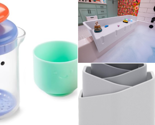 Bath time cover photo collage