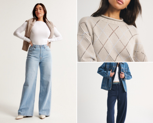Mid-size fall fits cover photo collage