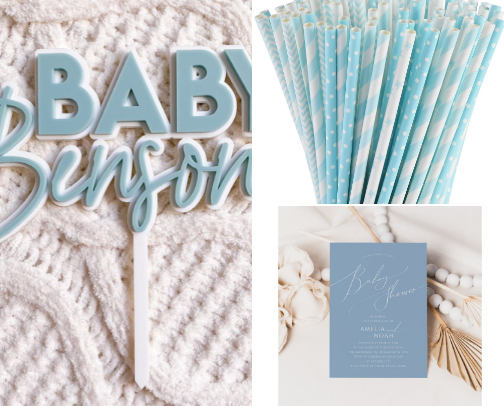 item is thoughtfully selected to create a joyful and stylish atmosphere for your celebration.  Whether you're planning a delicate, whimsical baby shower or a bright and cheerful gathering, these decorations bring a modern, fresh twist to traditional themes. Easily accessible through trusted Amazon and Etsy sellers, these decor pieces offer both aesthetic appeal and convenience. Elevate your baby shower experience with decorations that combine subtle elegance and playful citrus freshness making your special day unforgettable cover photo collage